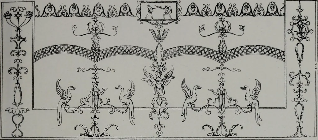 An illustration from Les plafonds; transformations progressives du XVIe au XIXe siècle, deux cent trent reproductions documentaires, 1922, leaf 94