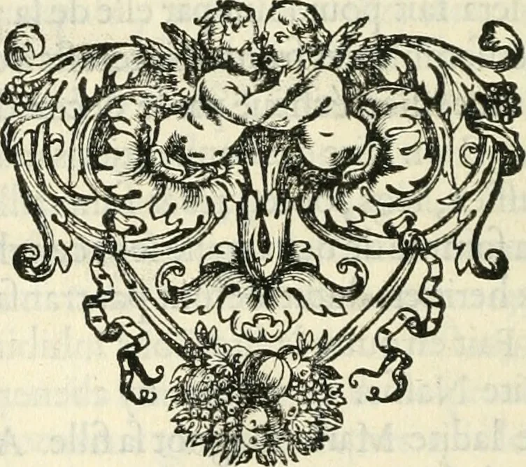 An illustration from Les Plaidoyez et harangues de monsieur Le Maistre, 1659, leaf 237