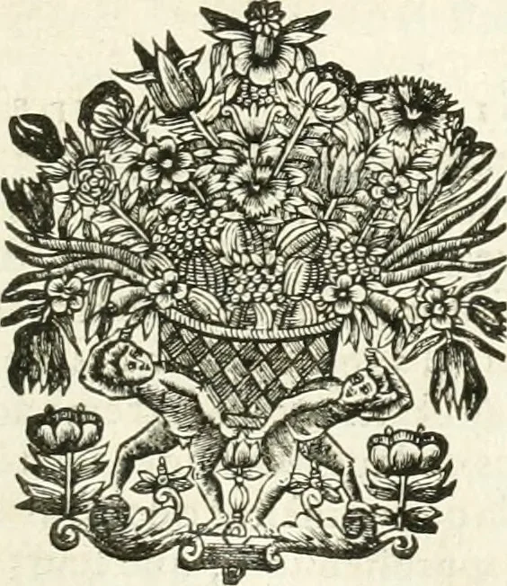 An illustration from Les Plaidoyez et harangues de monsieur Le Maistre, 1659, leaf 672