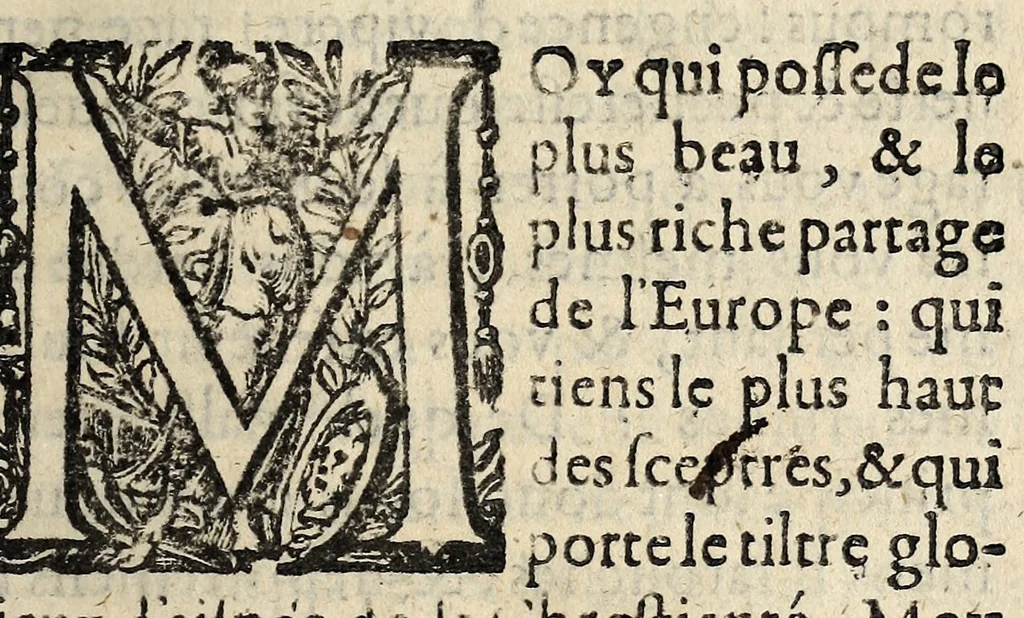 An illustration from Les Plaintes de la France à ses enfans desnaturez., 1620, leaf 7