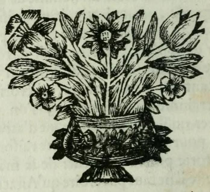 An illustration from Les Poesies d'Anacreon et de Sappho, 1699, leaf 38