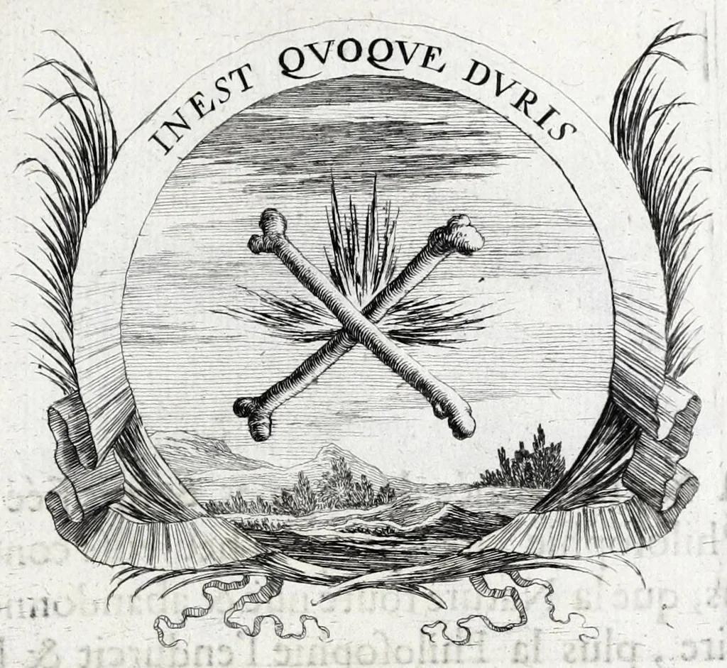 An illustration from Les poesies du P. Pierre Le Moine, de la Compagnie de Iesus, 1650, leaf 111