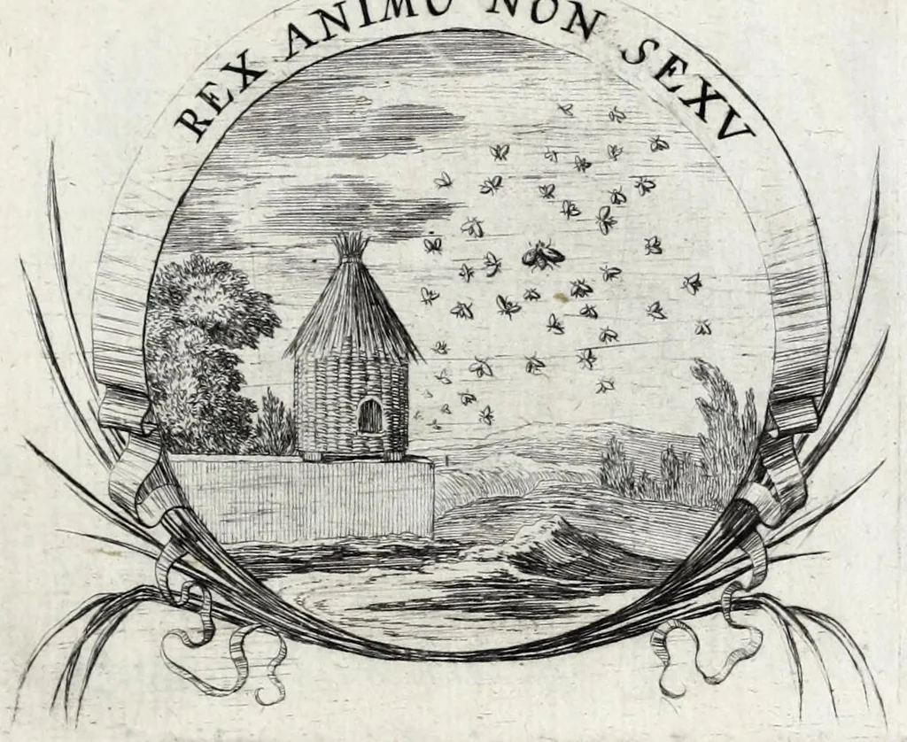 An illustration from Les poesies du P. Pierre Le Moine, de la Compagnie de Iesus, 1650, leaf 13