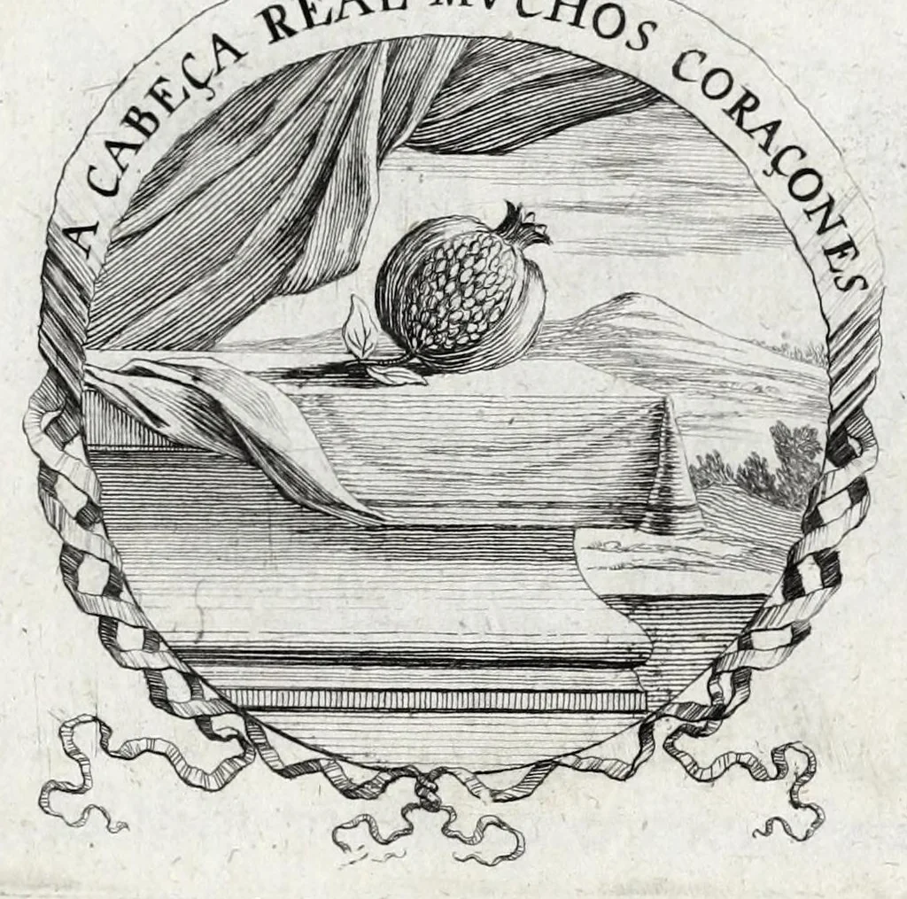 An illustration from Les poesies du P. Pierre Le Moine, de la Compagnie de Iesus, 1650, leaf 19