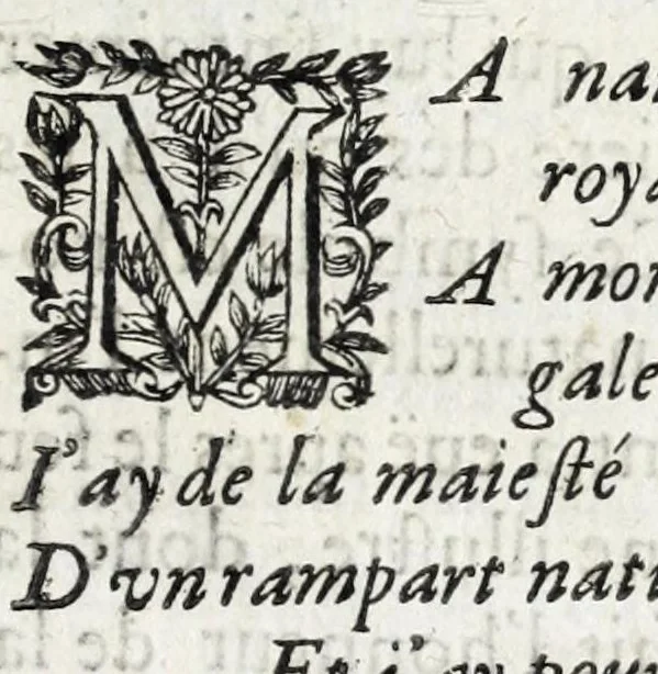 An illustration from Les poesies du P. Pierre Le Moine, de la Compagnie de Iesus, 1650, leaf 19