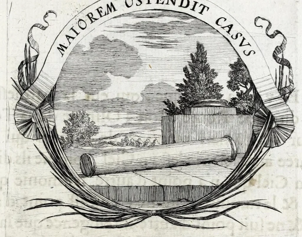 An illustration from Les poesies du P. Pierre Le Moine, de la Compagnie de Iesus, 1650, leaf 31