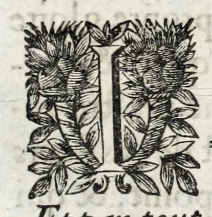 An illustration from Les poesies du P. Pierre Le Moine, de la Compagnie de Iesus, 1650, leaf 49