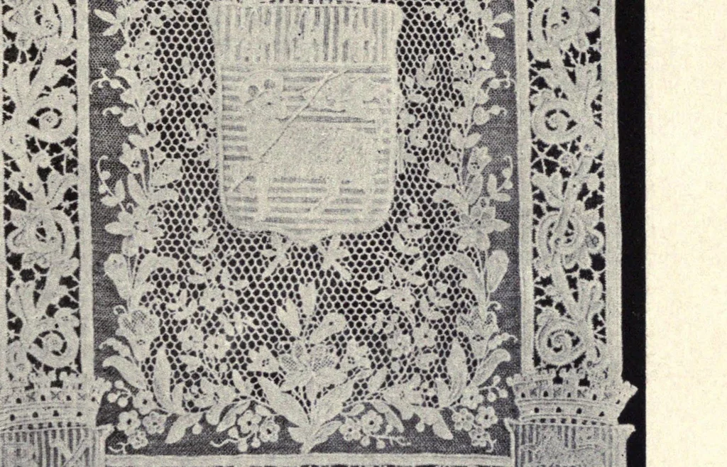 An illustration from Les points de France, 1912, leaf 103