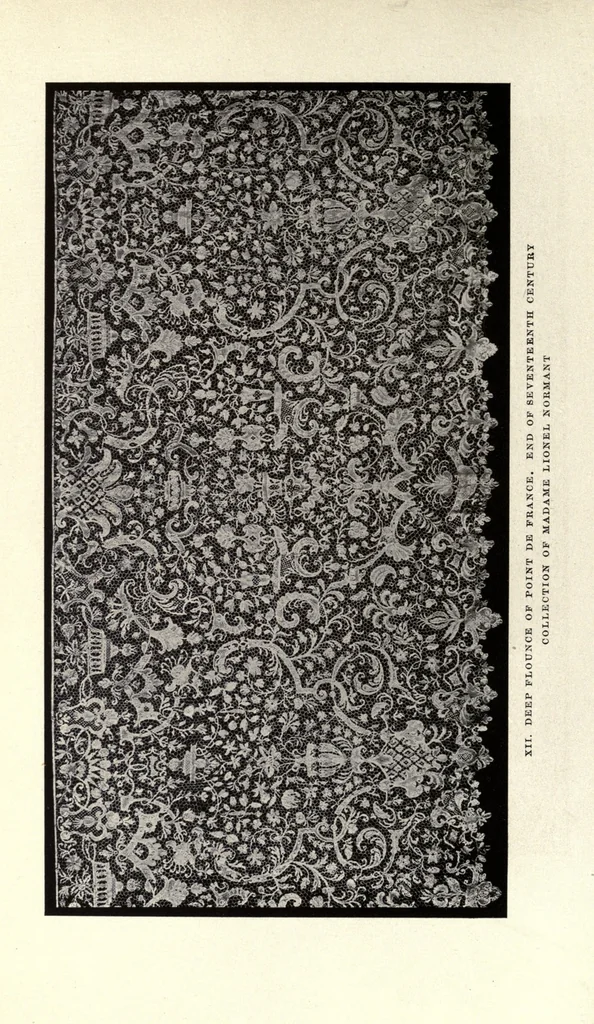 An illustration from Les points de France, 1912, leaf 62