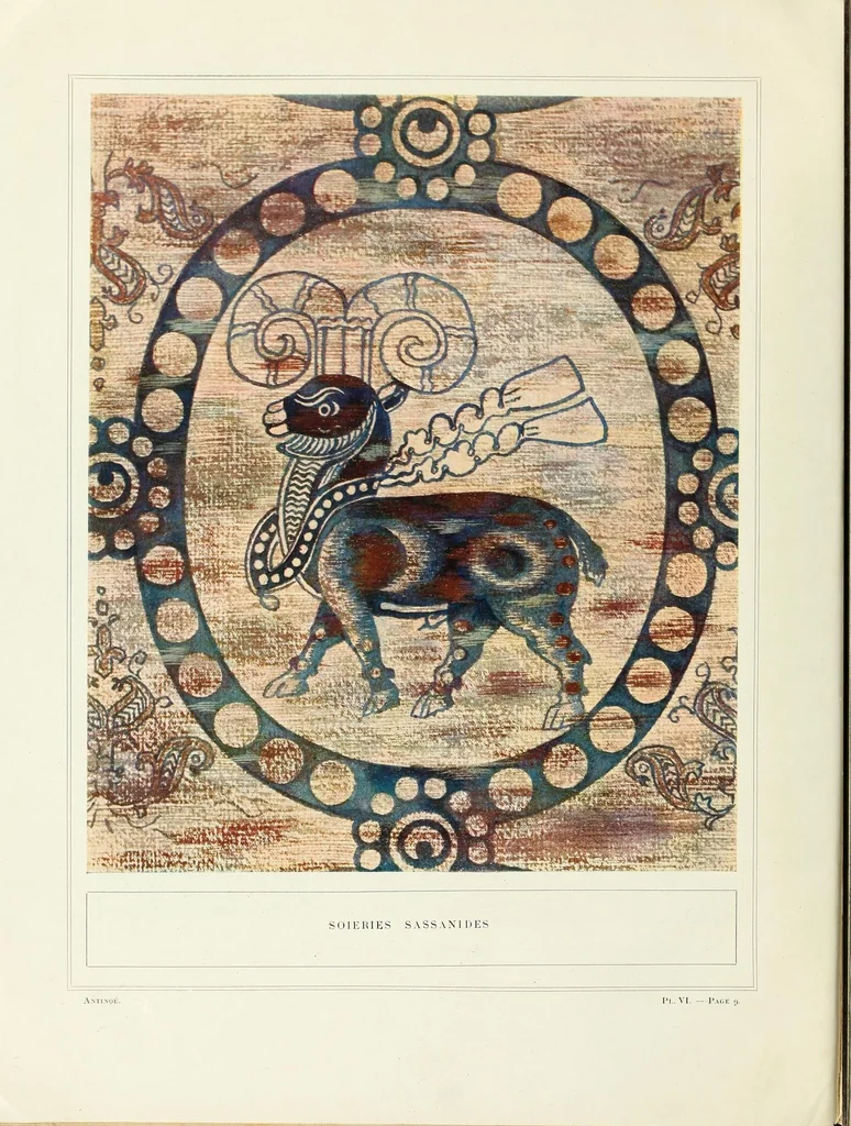 An illustration from Les portraits d'Antinoé au Musée Guimet, 1912, leaf 24
