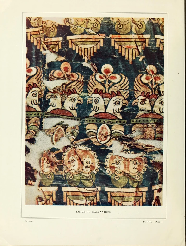An illustration from Les portraits d'Antinoé au Musée Guimet, 1912, leaf 28