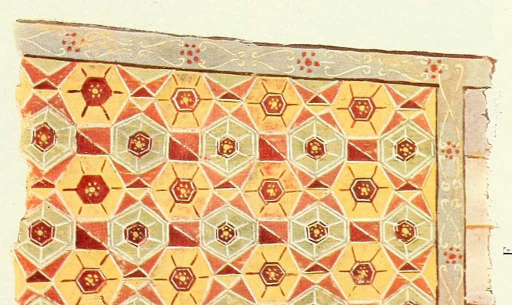 An illustration from Les portraits d'Antinoé au Musée Guimet, 1912, leaf 79