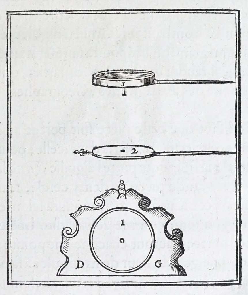An illustration from Les practiques du sieur Fabre, sur lordre et reigle de fortifier, garder, attaquer, et defendre les places : auec vn facile moyen pour leuer touttes sortes de plans, tant des places et des bastimens, que de la campaigne pour les cartes, 1629, leaf 137
