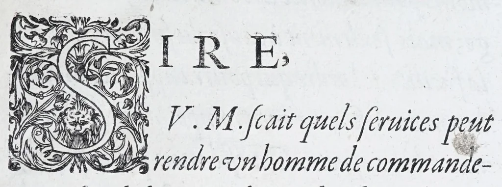 An illustration from Les practiques du sieur Fabre, sur lordre et reigle de fortifier, garder, attaquer, et defendre les places : auec vn facile moyen pour leuer touttes sortes de plans, tant des places et des bastimens, que de la campaigne pour les cartes, 1629, leaf 7