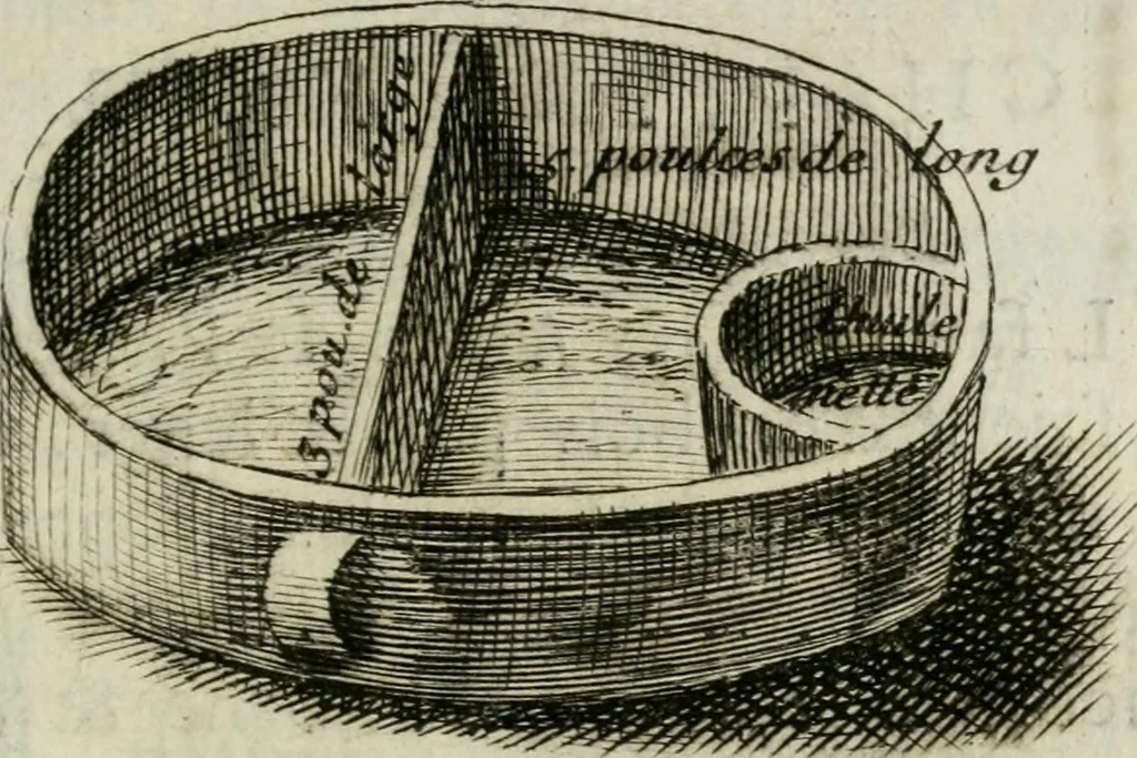 An illustration from Les premiers elemens de la peinture pratique : enrichis de figures de proportion mesurées sur l'antique, 1684, leaf 72