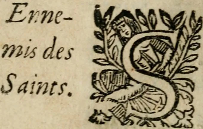 An illustration from Les principavx poincts de la foy de l'eglise catholiqve : Defendvs contres l'escrit addressé au roy par les quatre Ministres de Charenton, 1630, leaf 263