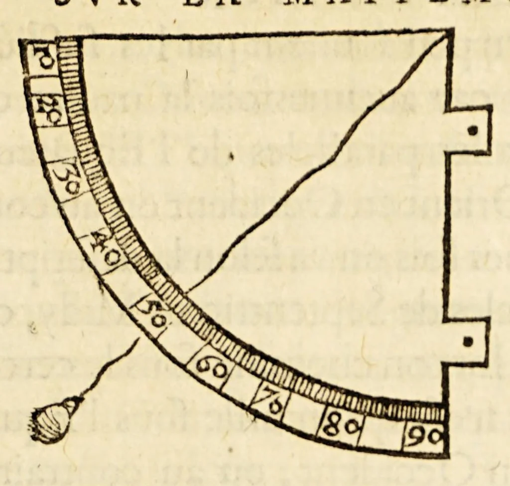 An illustration from Les principes d'astronomie et cosmographie : auec l'vsage du globe., 1582, leaf 225