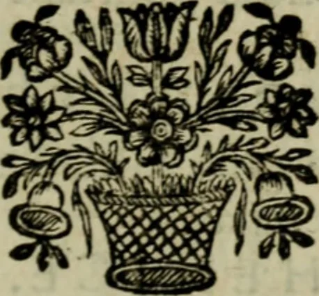 An illustration from L'esprit de cour, ou, Les cent conversations galantes, 1681, leaf 100