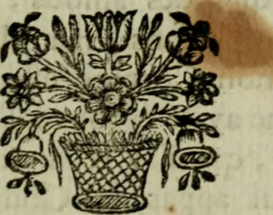 An illustration from L'esprit de cour, ou, Les cent conversations galantes, 1681, leaf 178