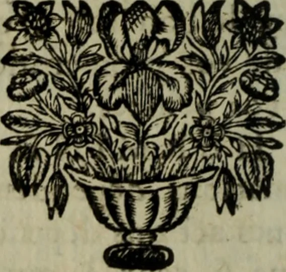 An illustration from L'esprit de cour, ou, Les cent conversations galantes, 1681, leaf 341