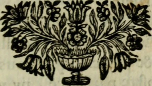 An illustration from L'esprit de cour, ou, Les cent conversations galantes, 1681, leaf 68