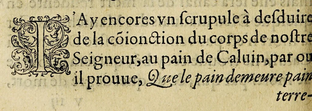 An illustration from Les propositions contentieuses, 1562, leaf 162