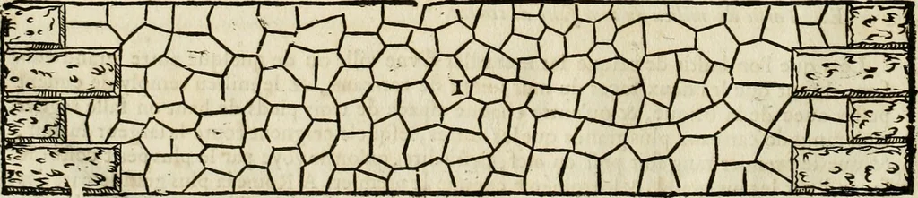 An illustration from Les quatre liures de l'architecture d'André Palladio : mis en françois : dans lesquels, après vn petit traitté des cinq ordres, auec quelques-vnes des plus necessaires obseruations pour bien bastir, il parle de la construction des maisons particulieres, des grands chemins, des ponts, des places publiques, des xystes, des basiliques, & des temples, 1650, leaf 17
