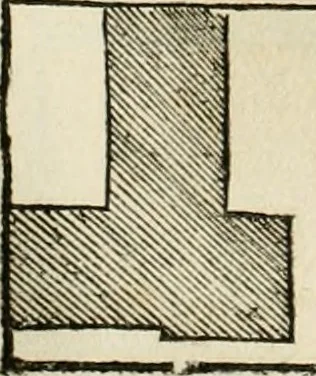 An illustration from Les quatre liures de l'architecture d'André Palladio : mis en françois : dans lesquels, après vn petit traitté des cinq ordres, auec quelques-vnes des plus necessaires obseruations pour bien bastir, il parle de la construction des maisons particulieres, des grands chemins, des ponts, des places publiques, des xystes, des basiliques, & des temples, 1650, leaf 229