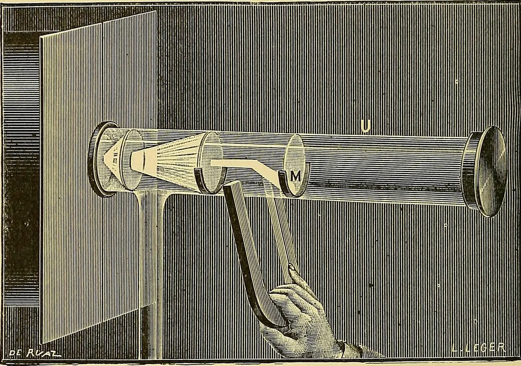 An illustration from Les rayons X et la photographie a travers les corps opaques, 1896, leaf 81