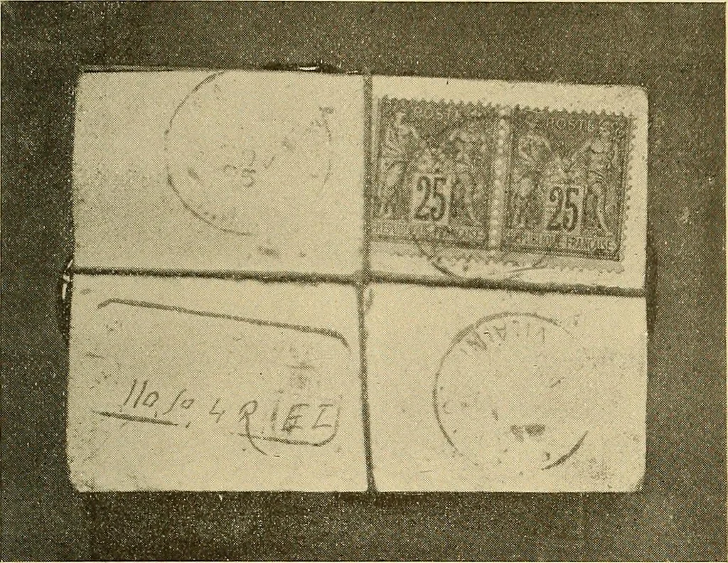 An illustration from Les rayons X et la photographie a travers les corps opaques, 1896, leaf 136