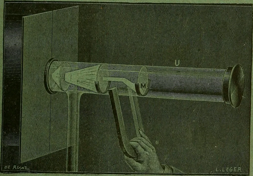 An illustration from Les rayons X et la photographie a travers les corps opaques, 1896, leaf 6