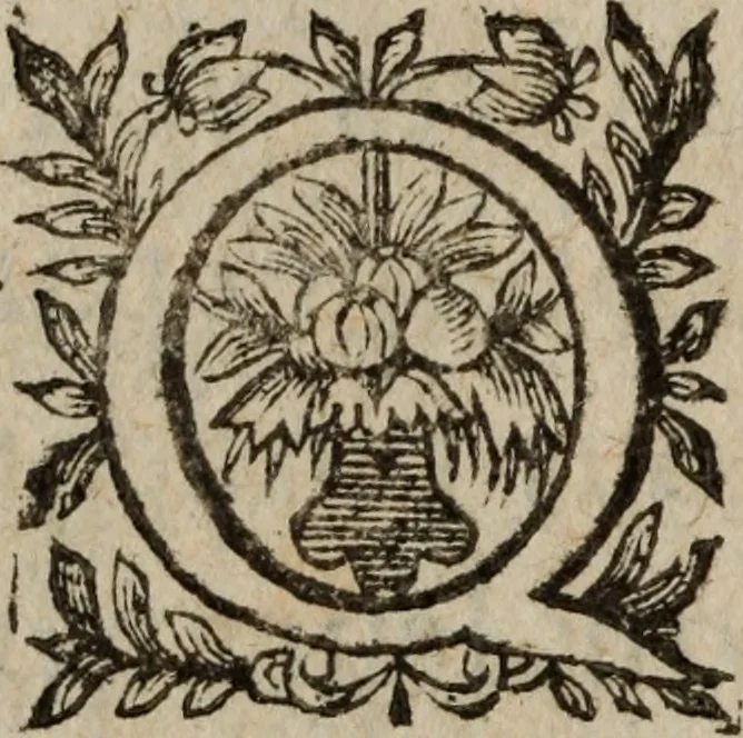An illustration from Les recherches des Recherches [et] autres oeuures de me Estienne Pasqvier, pour la defense de nos roys, contre les outrages, calomnies, [et] autres impertinences dudit autheur .., 1622, leaf 1001