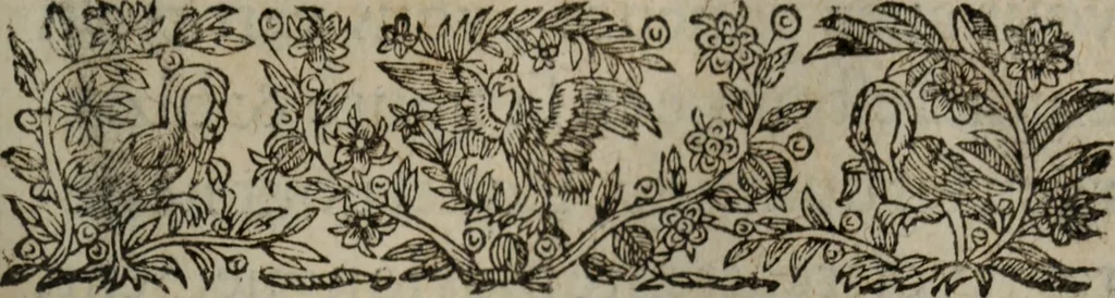 An illustration from Les recherches des Recherches [et] autres oeuures de me Estienne Pasqvier, pour la defense de nos roys, contre les outrages, calomnies, [et] autres impertinences dudit autheur .., 1622, leaf 38