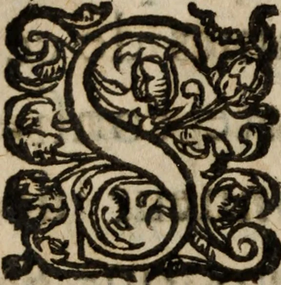 An illustration from Les recherches des Recherches [et] autres oeuures de me Estienne Pasqvier, pour la defense de nos roys, contre les outrages, calomnies, [et] autres impertinences dudit autheur .., 1622, leaf 903