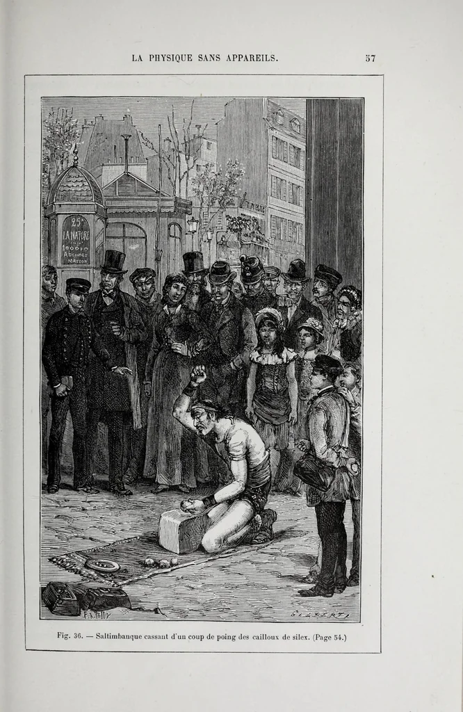 An illustration from Les récréations scientifiques, ou, L'enseignement par les jeux, 1884, leaf 87