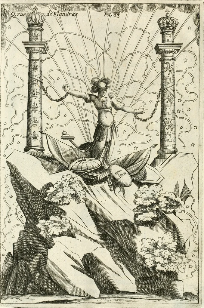 An illustration from Les réjoüissances de la paix, faites dans la ville de Lyon le 20. mars 1660, 1660, leaf 47