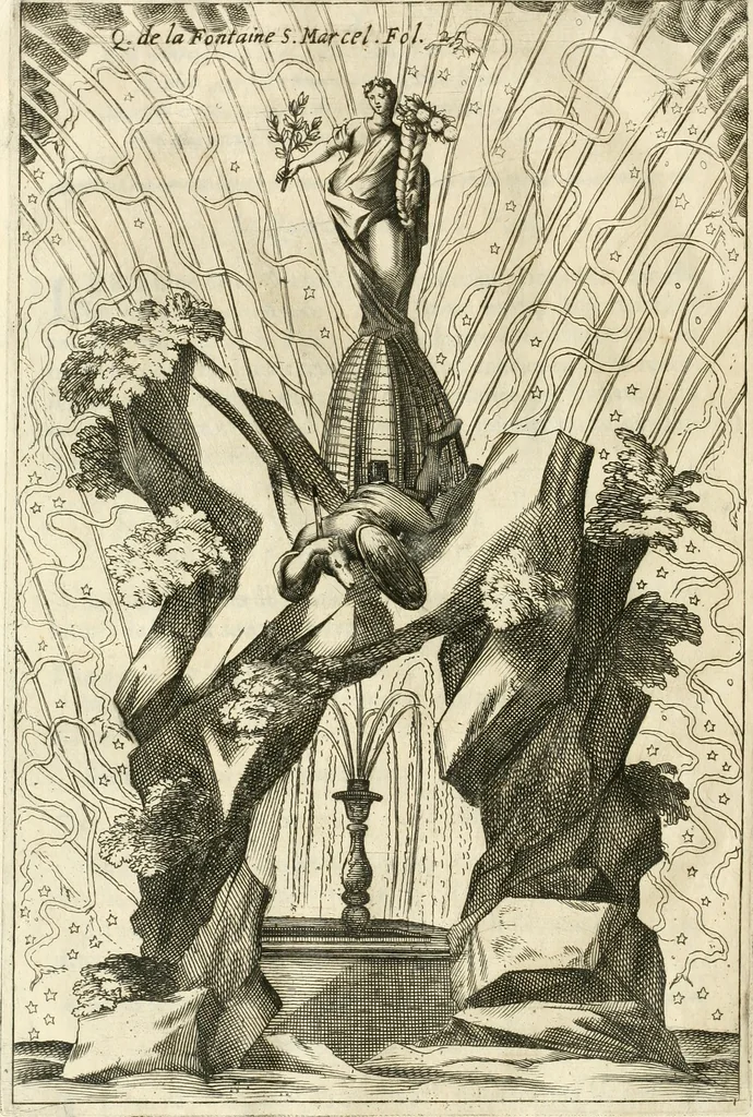 An illustration from Les réjoüissances de la paix, faites dans la ville de Lyon le 20. mars 1660, 1660, leaf 51