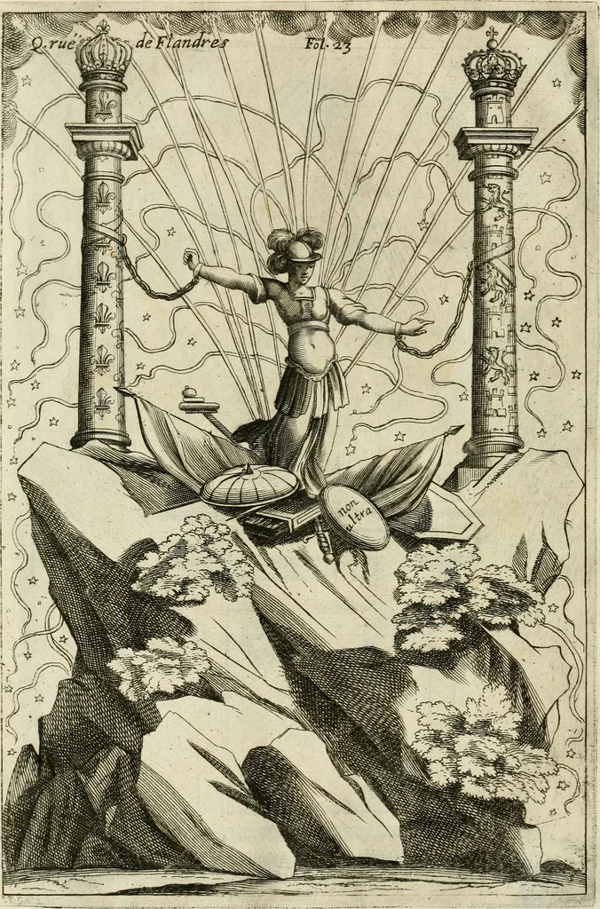 An illustration from Les réjoüissances de la paix, faites dans la ville de Lyon le 20. mars 1660, 1660, leaf 47