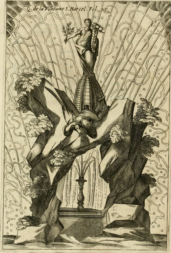 An illustration from Les réjoüissances de la paix, faites dans la ville de Lyon le 20. mars 1660, 1660, leaf 51