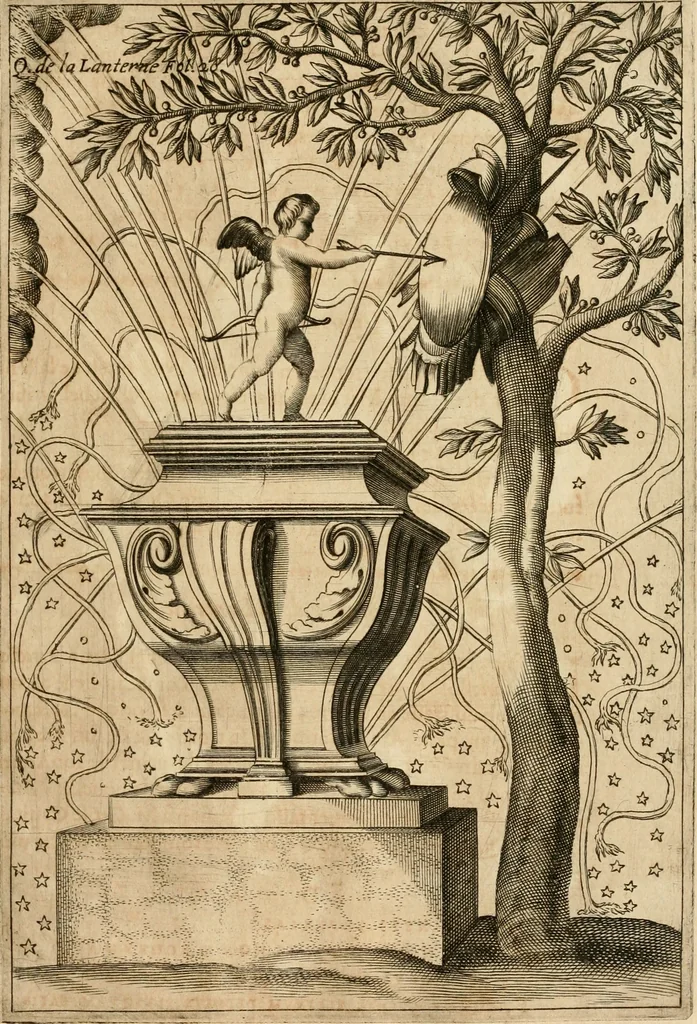 An illustration from Les réjoüissances de la paix, faites dans la ville de Lyon le 20. mars 1660, 1660, leaf 54