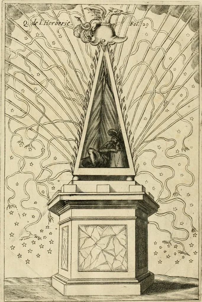 An illustration from Les réjoüissances de la paix, faites dans la ville de Lyon le 20. mars 1660, 1660, leaf 65