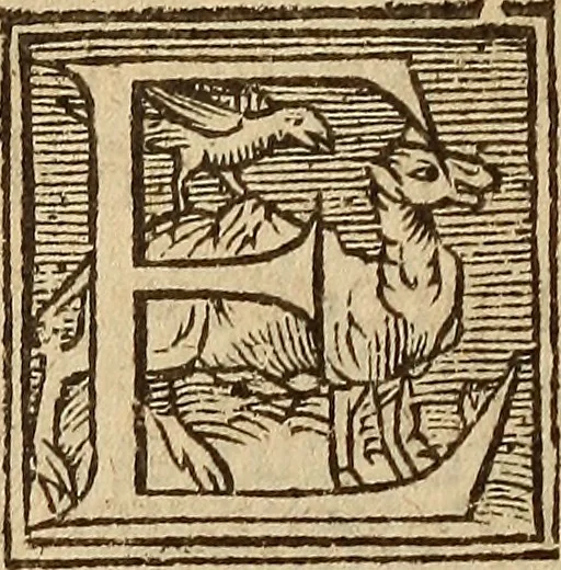 An illustration from Les remonstrances faictes av Roy loys vnzieme, svr les priuileges de l'Eglise Gallicane, & les plainctifs & doleances du peuple. .., 1561, leaf 201