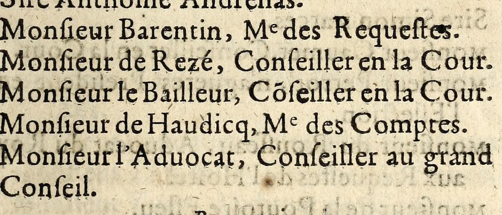 An illustration from Les Resolvtions Et Arrestez De La Chambre Dv Tiers Estat : touchant le premier Article de leur Cahier, presenté au Roy., 1615, leaf 21