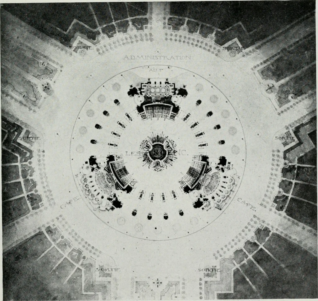 An illustration from Les Salons d'architecture, 1907, leaf 102