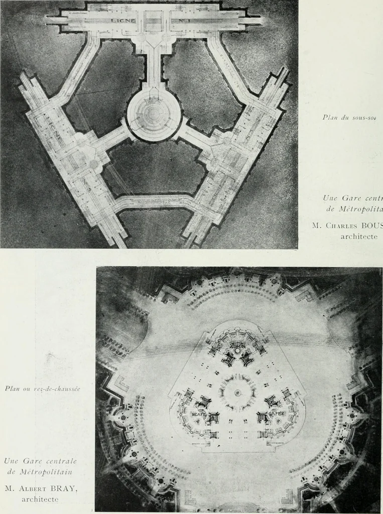 An illustration from Les Salons d'architecture, 1907, leaf 103