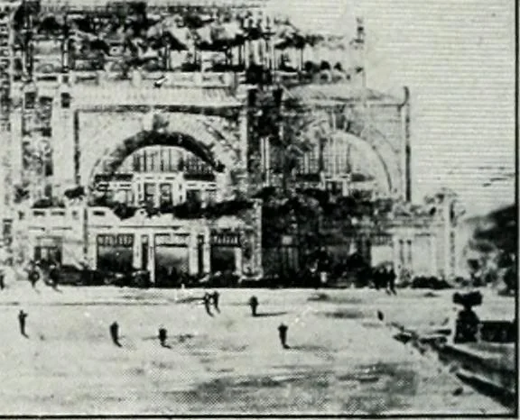 An illustration from Les Salons d'architecture, 1907, leaf 105
