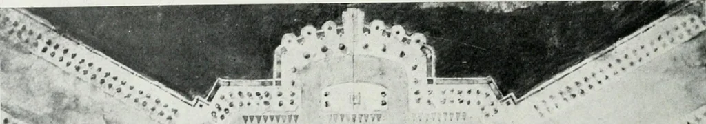 An illustration from Les Salons d'architecture, 1907, leaf 105
