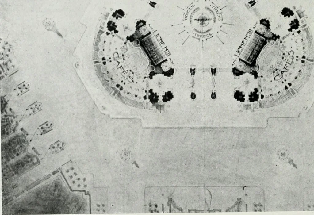 An illustration from Les Salons d'architecture, 1907, leaf 105
