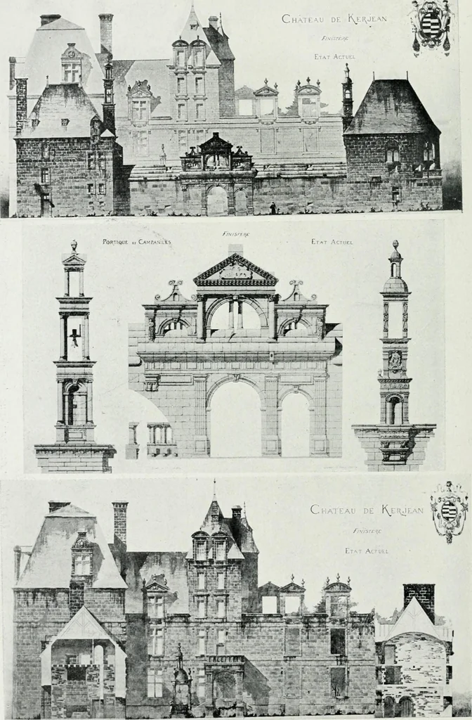 An illustration from Les Salons d'architecture, 1907, leaf 107