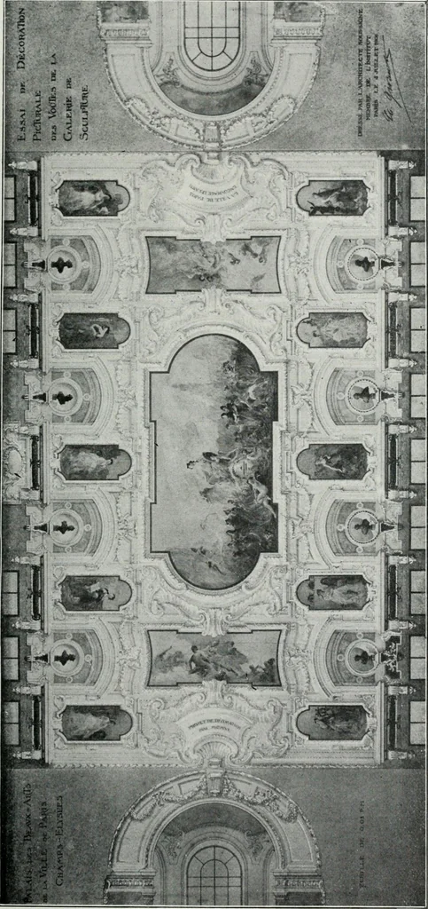 An illustration from Les Salons d'architecture, 1907, leaf 110